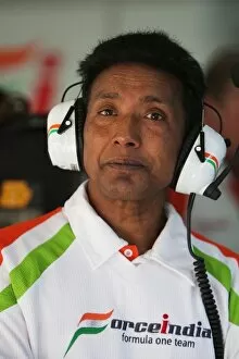Images Dated 8th May 2009: Formula One World Championship: Balbir Singh Force India F1 Team Physical Trainer