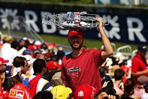 Images Dated 7th June 2008: Formula One World Championship: A beer carrier