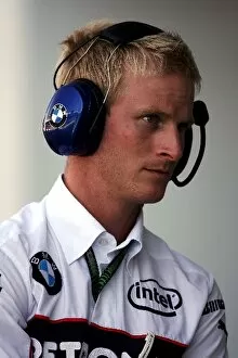 Images Dated 10th September 2007: Formula One World Championship: Benjamin Titz BMW press officer
