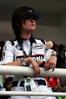 Images Dated 19th March 2006: Formula One World Championship: BMW Sauber fan
