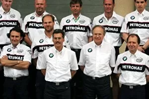 Images Dated 11th March 2006: Formula One World Championship: The BMW Sauber Team Photo