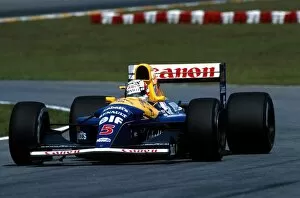 Gp Win Gallery: Formula One World Championship: Brazilian Grand Prix, Interlagos, 5 April 1992