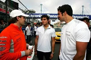 Images Dated 20th July 2007: Formula One World Championship: Bruno Spengler; Daniel La Rosa and Markus Winkelhock Spyker