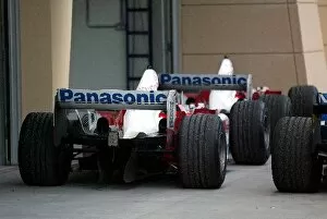 Images Dated 6th April 2004: Formula One World Championship: The cars of Olivier Panis Toyota TF104