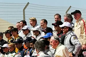Bahrain Collection: Formula One World Championship: The Champions of F1 and current drivers photo