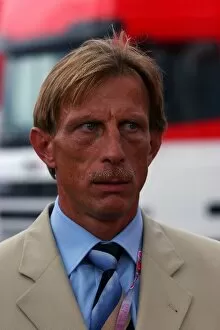 Images Dated 23rd August 2005: Formula One World Championship: Christoph Daum Football Manager of the Turkish side Fenerbah├ºe SK