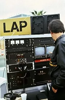 Images Dated 24th November 2005: Formula One World Championship: A computerised timing system