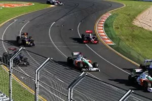 Formula One World Championship: Crash at the start of the race