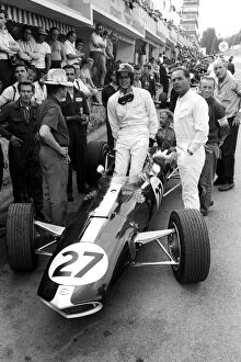 1966 Collection: Formula One World Championship: Dan Gurney debuted his Eagle T1G but was too many laps down to be
