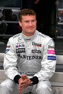 Silverstone Gallery: Formula One World Championship: David Coulthard McLaren, winner of the Hawthorn trophy