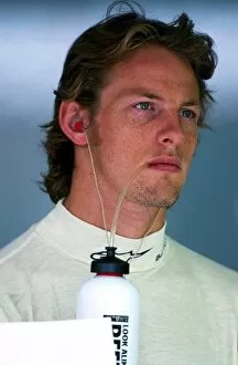 Images Dated 7th July 2003: Formula One World Championship: A most difficult weekend for Jenson Button