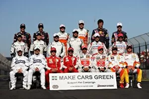 Formula One World Championship: The drivers start of year group photograph