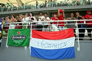 Images Dated 20th March 2005: Formula One World Championship: Dutch fans