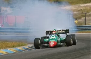 Images Dated 14th February 2001: Formula One World Championship: Eddie Cheever, Alfa Romeo 184T, DNF