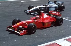 France Collection: Formula One World Championship: Eddie Irvine Ferrari F300: Formula One World Championship