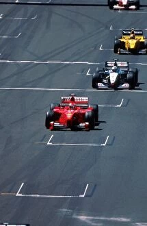 Britain Gallery: Formula One World Championship: Eddie Irvine Ferrari F399, 2nd place
