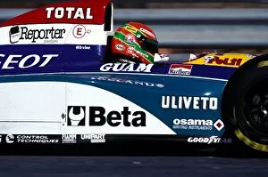 Formula One World Championship: Eddie Irvine Jordan Peugeot 195, finished in 10th place