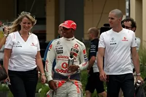 Images Dated 5th April 2008: Formula One World Championship: Ellen Kolby McLaren Press officer