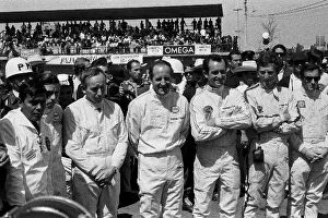 1966 Collection: Formula One World Championship: An end of season drivers photo