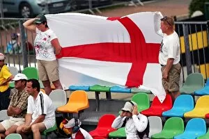 Images Dated 20th June 2008: Formula One World Championship: England fans
