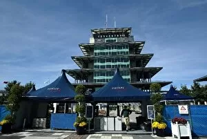 Images Dated 25th September 2003: Formula One World Championship: The entrance to the paddock club at the base of the Indianapolis