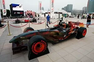 Images Dated 28th October 2009: Formula One World Championship: The F1 Fanzone with F1 car display