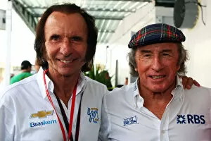 Brasilian Gallery: Formula One World Championship: F1 Legends Emerson Fittipaldi and Jackie Stewart