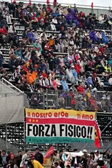 Fuji Gallery: Formula One World Championship: Fans of Giancarlo Fisichella Force India F1