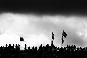 2008 Collection: Formula One World Championship: Fans under the grey skies