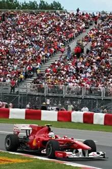 Circuit Ile Notre Dame Gallery: Formula One World Championship: Fernando Alonso Ferrari F10