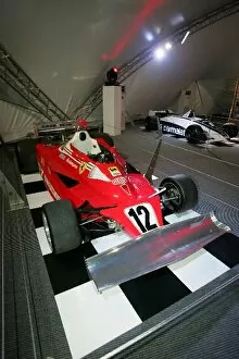 Images Dated 23rd April 2009: Formula One World Championship: Ferrari 312 T3 on the Heritage GP Collection display