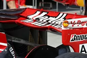 Images Dated 4th October 2007: Formula One World Championship: Ferrari aerodynamic detail