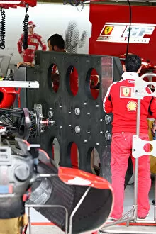 Best Images Collection: Formula One World Championship: Ferrari F10 in the garage