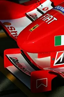 Images Dated 4th March 2005: Formula One World Championship: Ferrari F2004M front wing