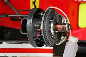 Images Dated 16th March 2006: Formula One World Championship: Ferrari F248 F1 brake detail