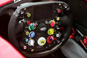 Images Dated 4th May 2006: Formula One World Championship: Ferrari Steering wheel