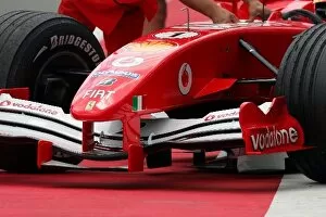 Images Dated 1st July 2005: Formula One World Championship: Ferrari front wing
