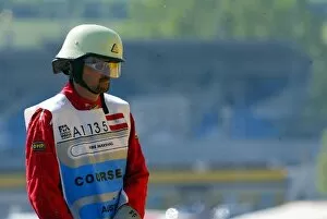 Images Dated 16th May 2003: Formula One World Championship: Fire marshal