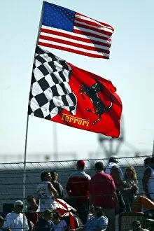 Images Dated 19th June 2004: Formula One World Championship: Flags: Formula One World Championship, Rd9