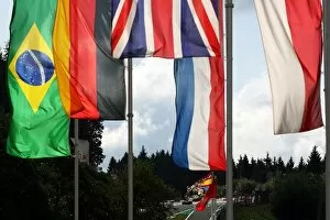 Formula One World Championship: Flags of different nations