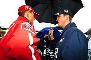 Images Dated 10th March 2003: Formula One World Championship: Fourth placed Michael Schumacher, Ferrari