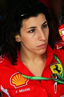 Images Dated 20th October 2006: Formula One World Championship: Francesca Secchi Shell F1 Press Officer