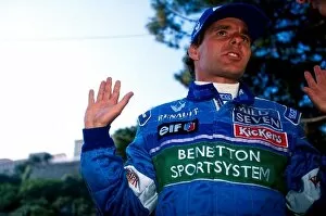Images Dated 11th June 2001: Formula One World Championship: Gerhard Berger Benetton had a miserable race retiring on lap ten