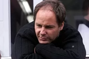 Images Dated 4th May 2001: Formula One World Championship: Gerhard Berger BMW Competition Director