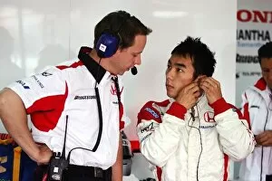 Images Dated 12th May 2006: Formula One World Championship: Gerry Hughes Super Aguri F1Team Engineer