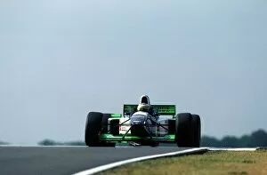 Britain Collection: Formula One World Championship: Giancarlo Fisichella Minardi Ford M195B