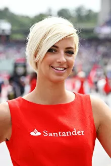 Images Dated 25th July 2010: Formula One World Championship: Grid girl