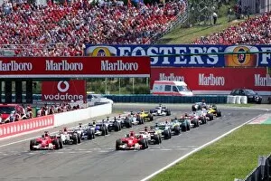 2004 Collection: Formula One World Championship: The grid before the start of the race