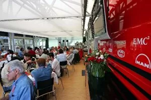 Images Dated 21st April 2006: Formula One World Championship: Guests in the Toyota motorhome