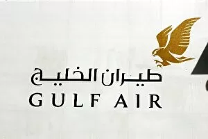 Images Dated 8th March 2006: Formula One World Championship: Gulf Air signage